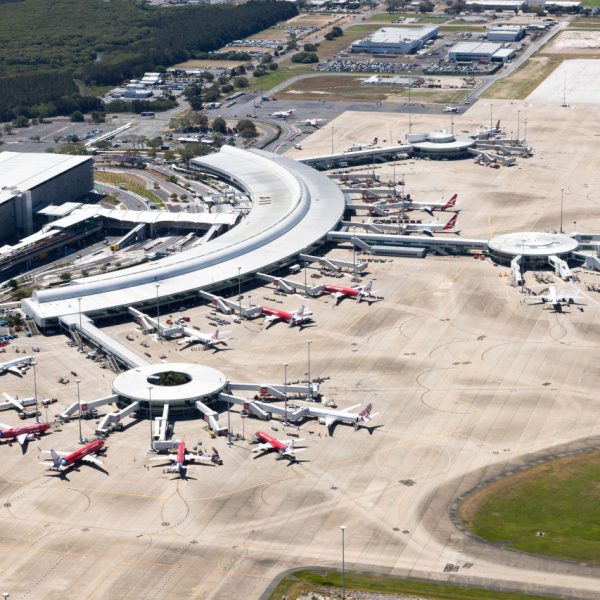 The domestic terminal at Brisbane Airport, QLD