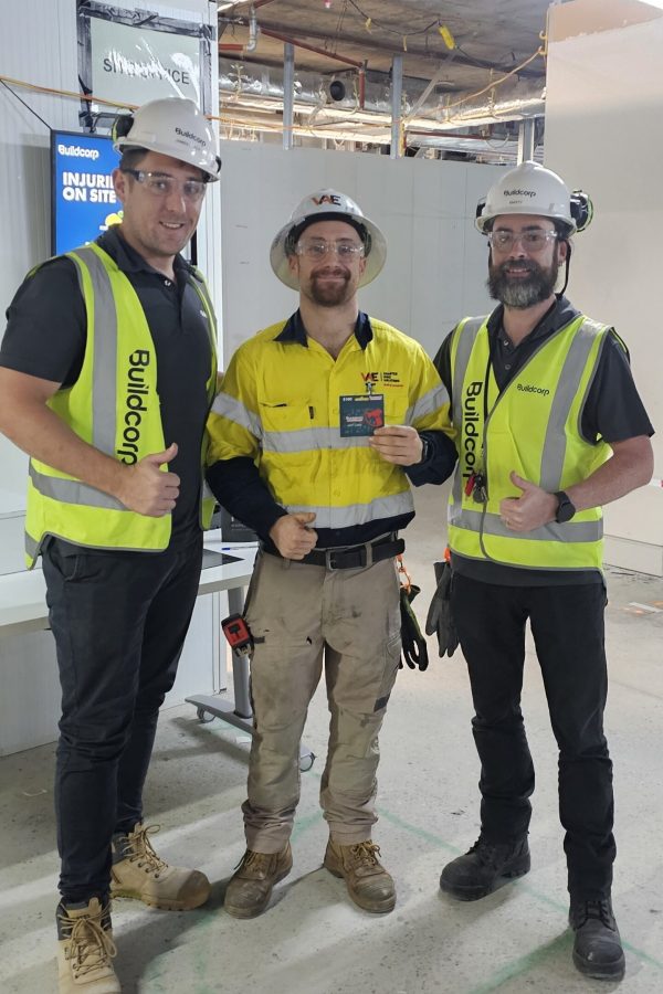 Buildcorp saftey award